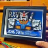 3D Gundam Sculpture - Exquisite 8-Layer 3D Art